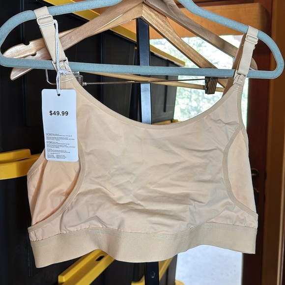 NWT Momcozy Hands Free Pumping Bra Nude Size XL - Picture 11 of 16